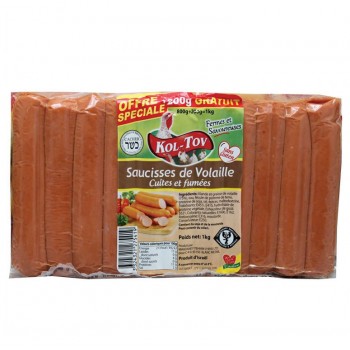 Saucisses Volaille 1kg(800...